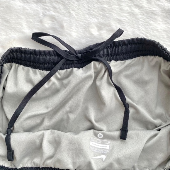 Nike Dri-Fit Running Shorts in Black and White - Picture 9 of 13